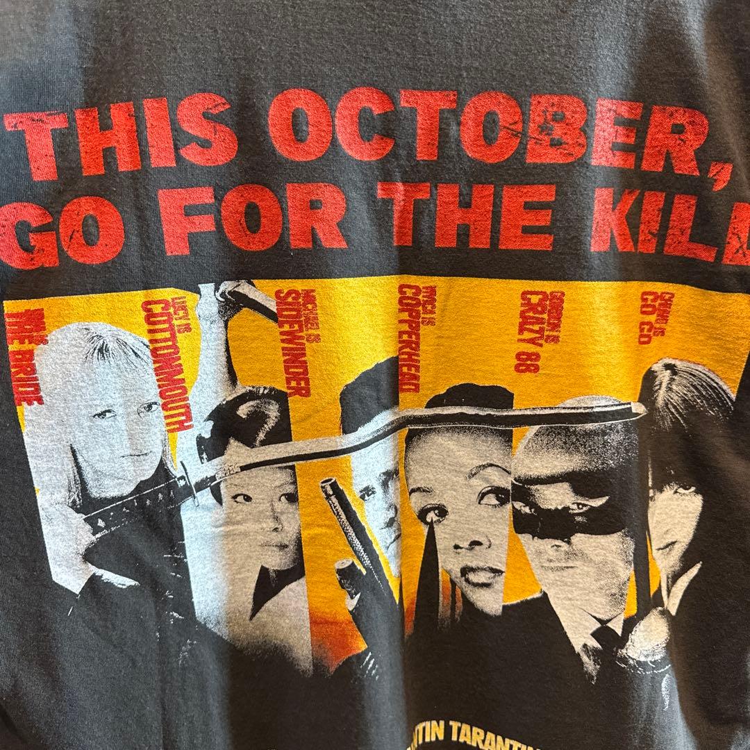 KILL BILLキルビル ムービーTシャツvolume1LサイズブラックJ75