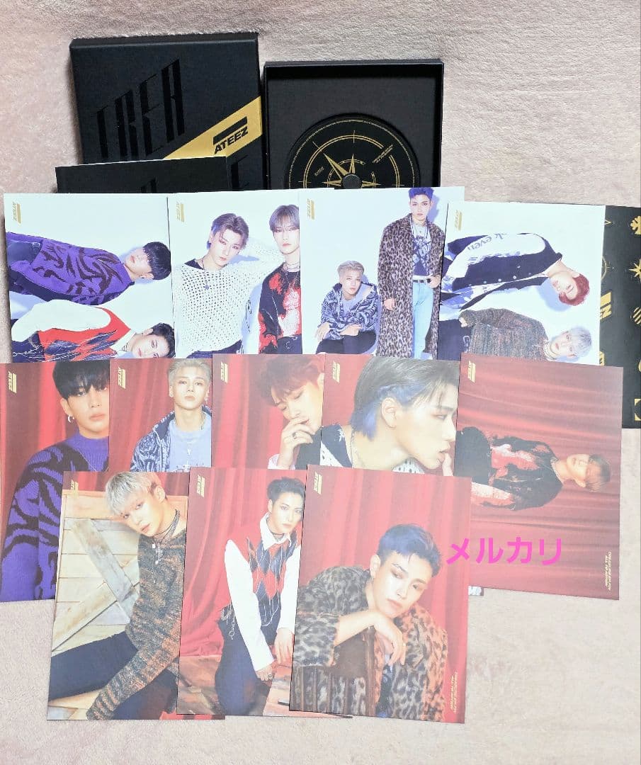 ATEEZ treasure all to action トレカ アルバムcd