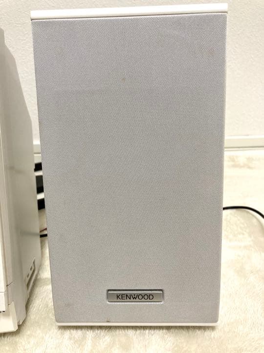 ポータブルプレーヤー KENWOOD C-414-W iPhone/iPod/CD/USB/SD