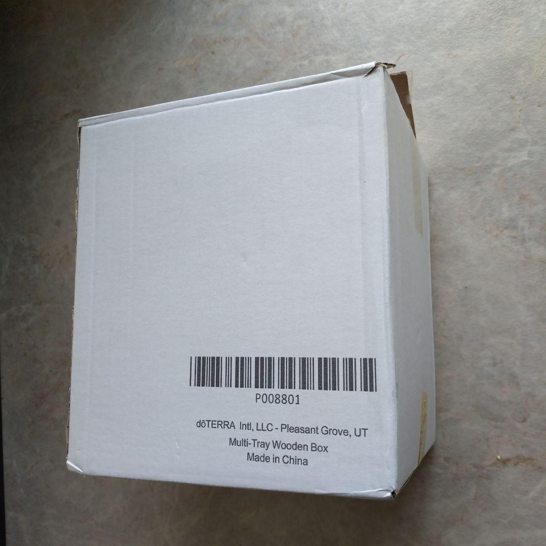 新品　doTERRA ウッドボックス 3段 木箱