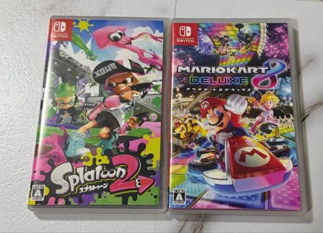 Nintendo Switch スプラトゥーン2モデル　microSDカード付属