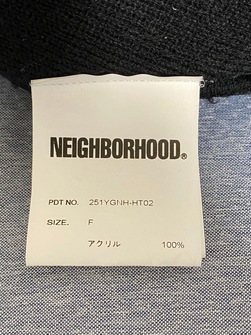 NEIGHBORHOOD BEANIE MINI カフビーニー ブラック