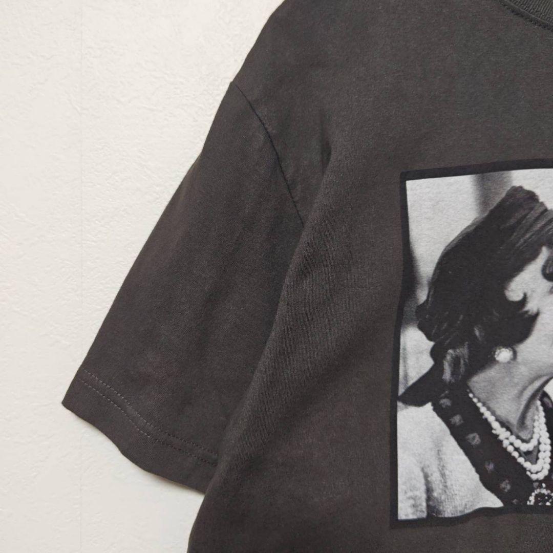 2024SS カレンソロジー 別注Tシャツ F 黒 LIFE ココシャネル