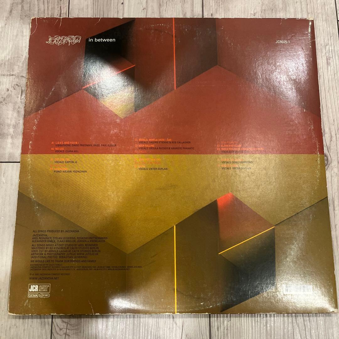 JAZZANOVA in between レコード