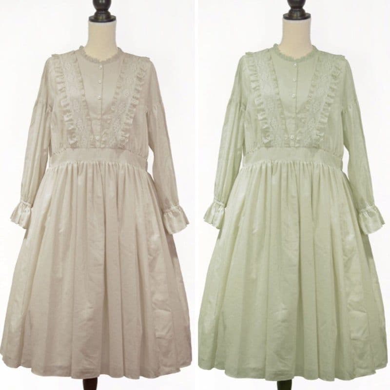 【美品♡3.7万】近年　ペルラネルオストリカ バラトーションレースワンピース
