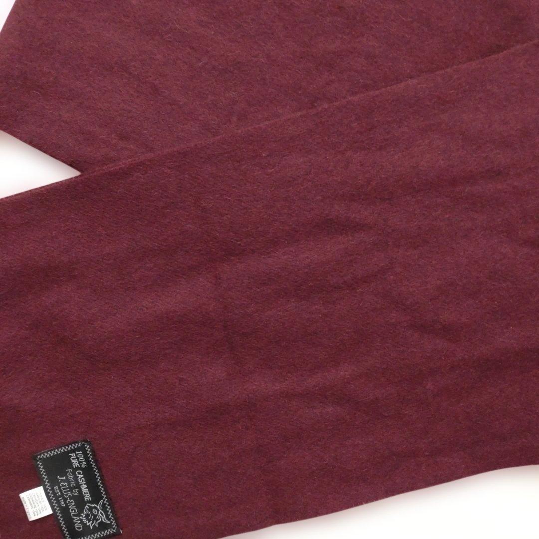 ジョシュアエリス カシミヤ100% マフラー 英国製