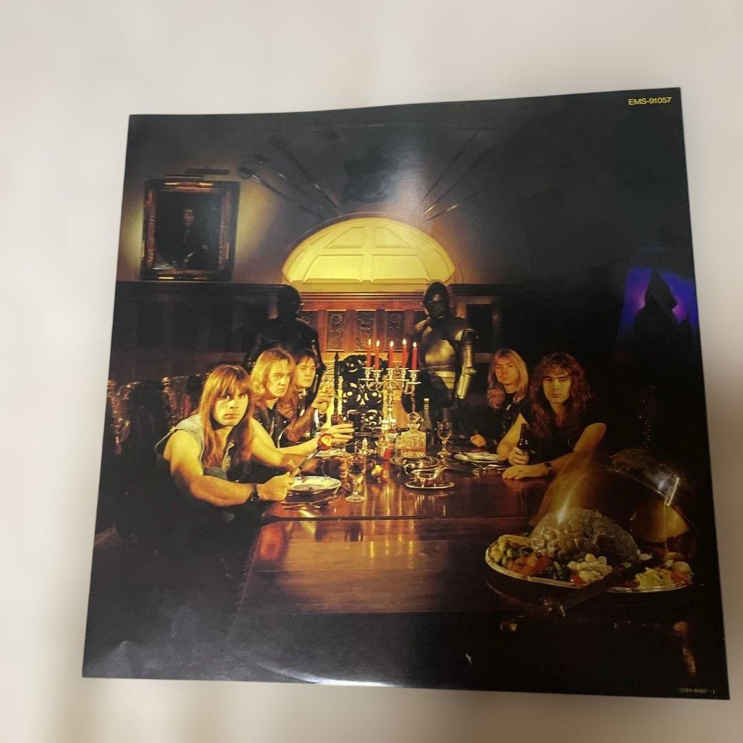 【美品】アイアンメイデン頭脳改革　帯付 レコード　EMS-9057