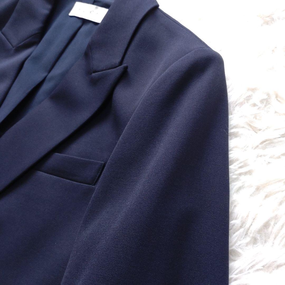 【美品】PLST ダブルブレストジャケット 23SS 金ボタン ネイビー S