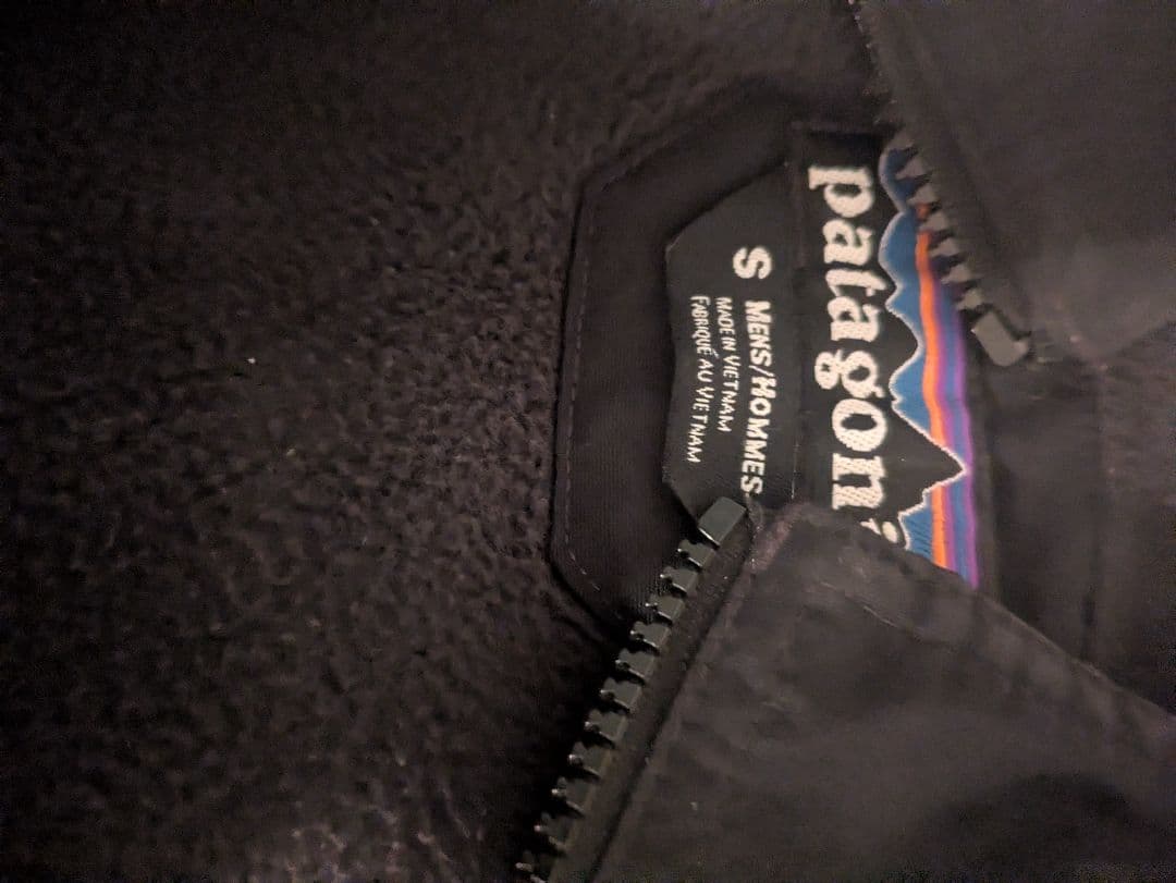 Patagonia　シェルドシンチラジャケット　ブラック　S