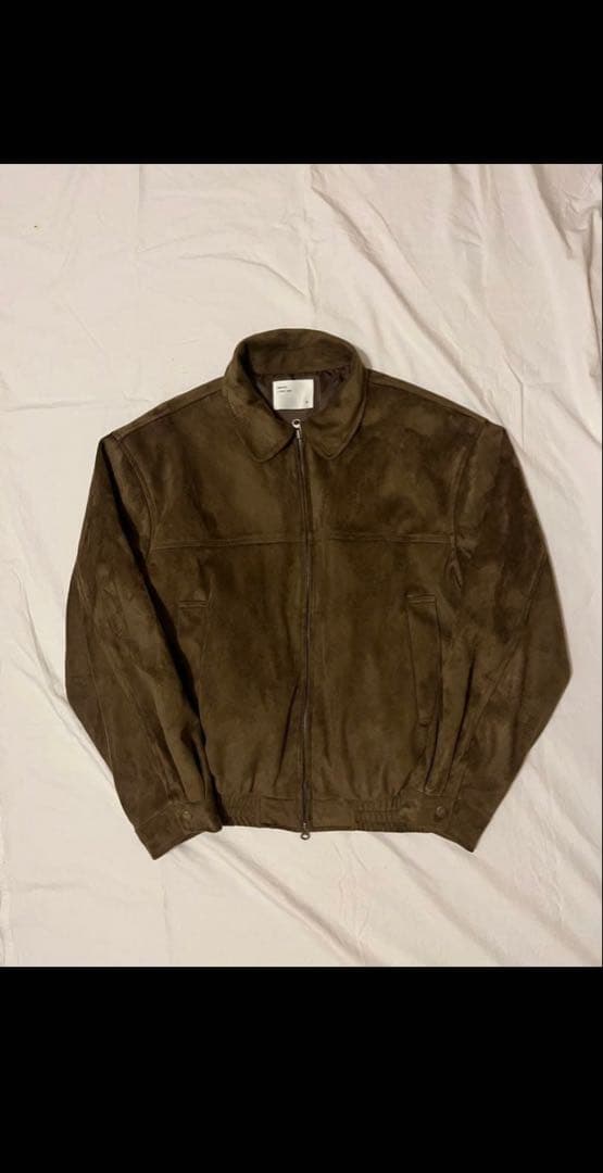 【極美品】bargiee SLICK SUEDE JACKET