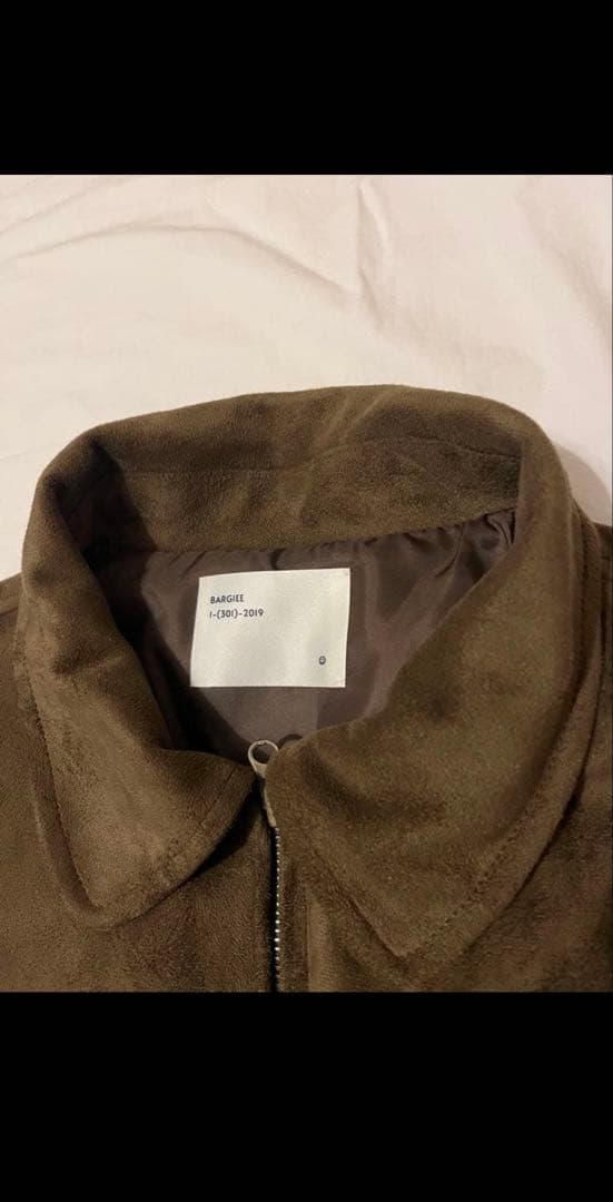 【極美品】bargiee SLICK SUEDE JACKET