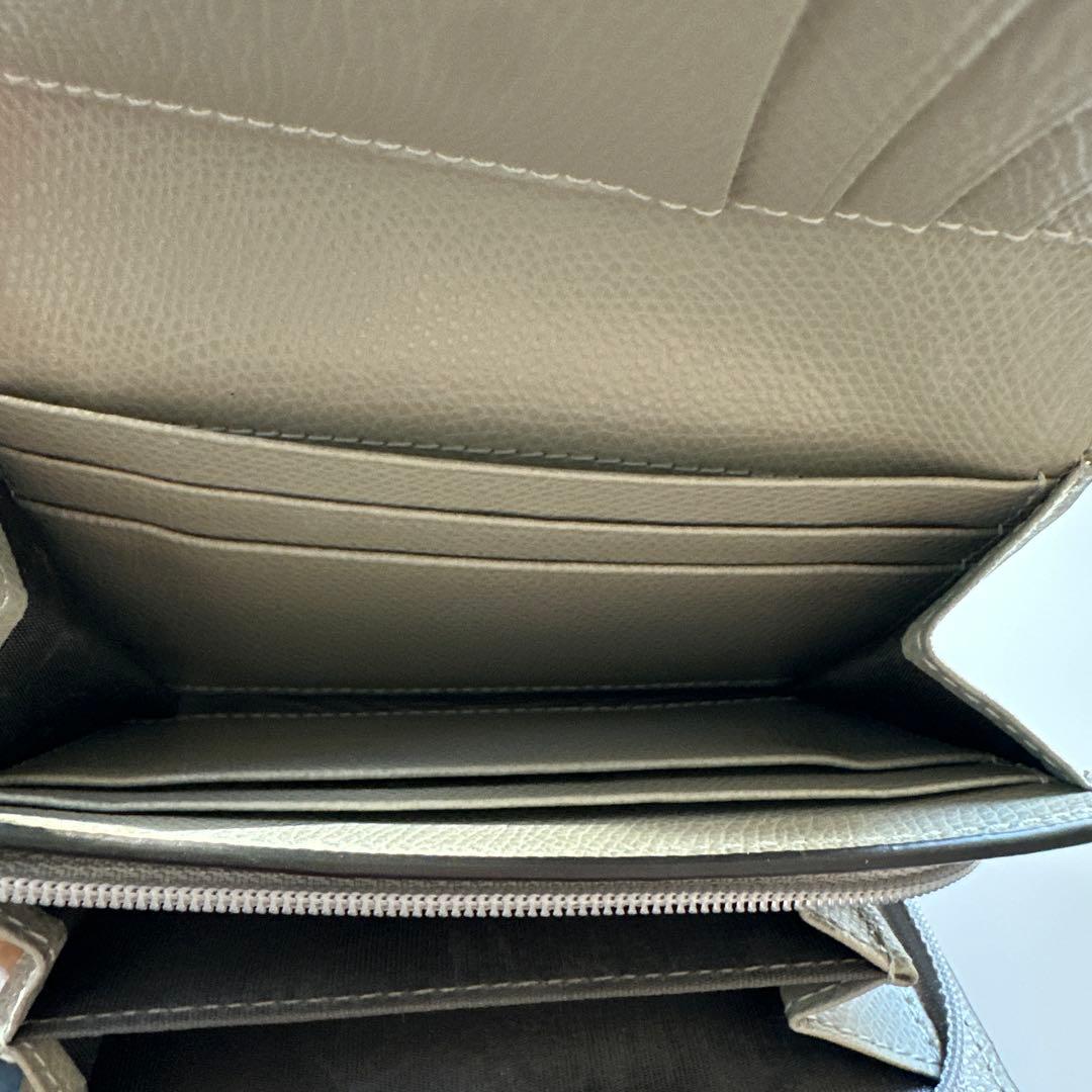 FURLA グレー 二つ折り財布