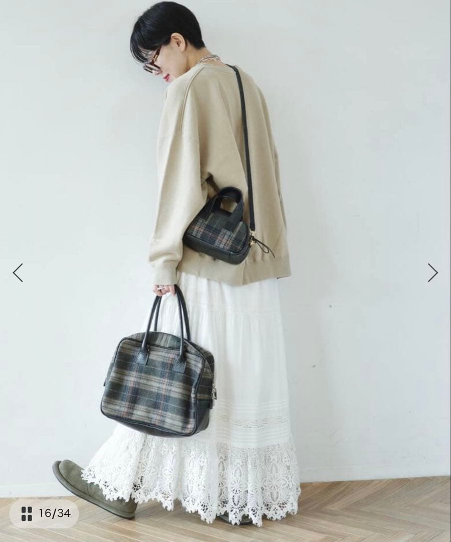大人気完売品‼︎journal standard luxe ポプリンレーススカート