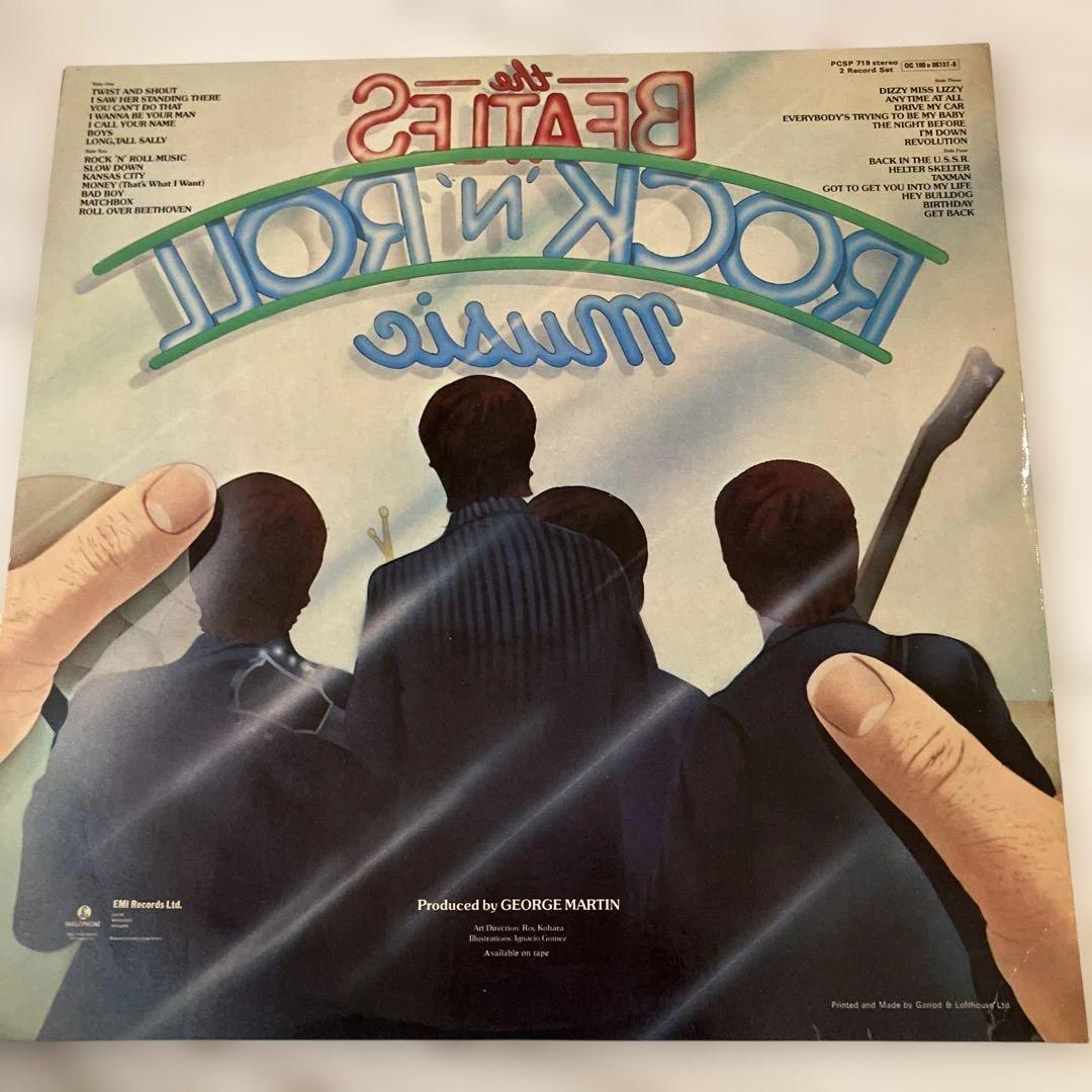 Beatles Rock 'n' Roll Music UK盤LP
