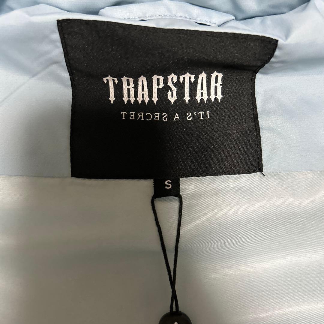 【オレンジ】trapstar ダウンベスト　水色