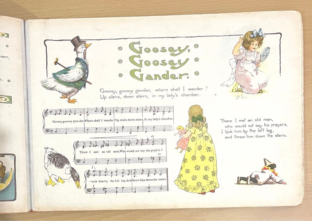 No.199 古書 洋書 絵本 アンティーク ビクトリアン 児童書 ボードブック