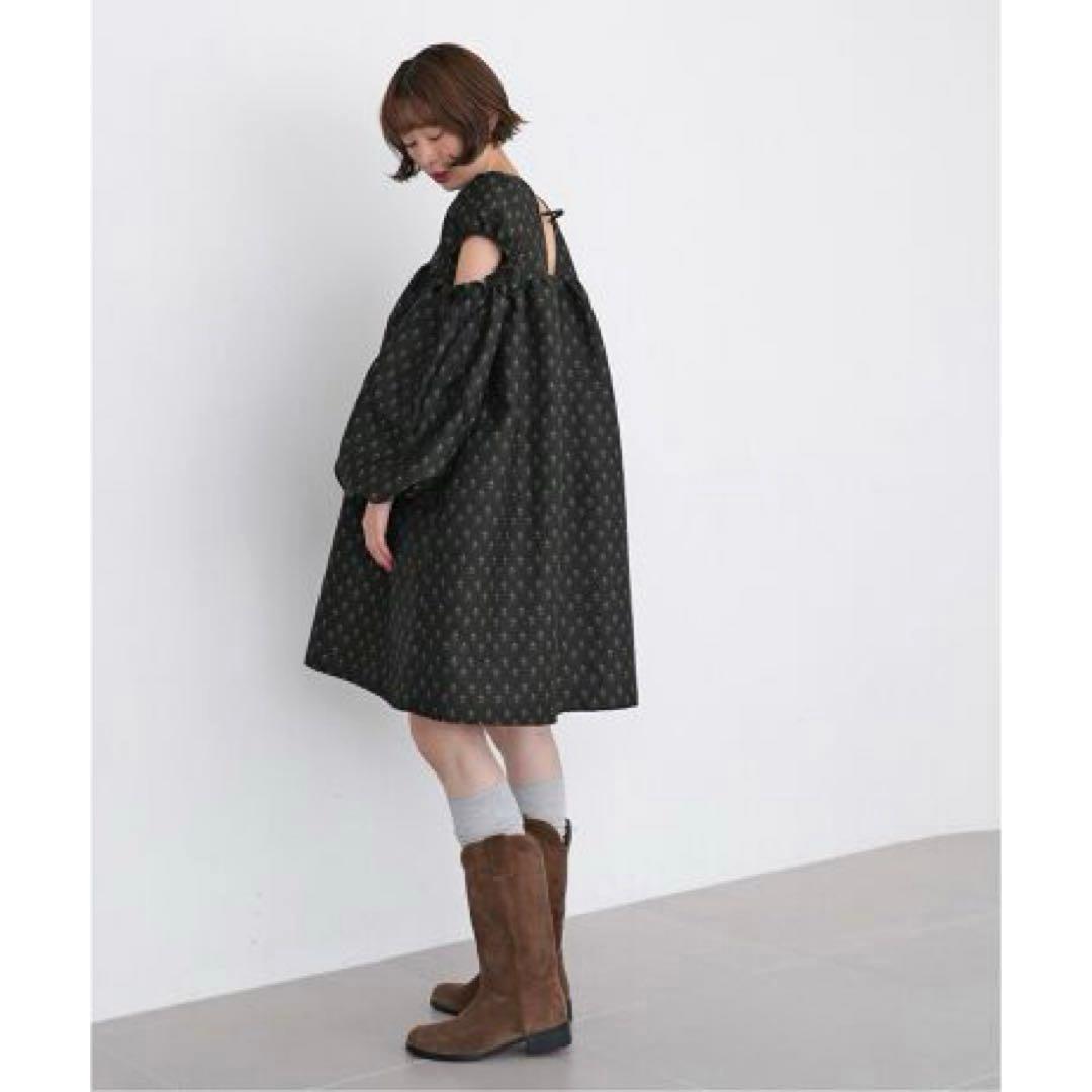 タグ付き 《WEB限定》フラワーミニドレス SLOBE citron.