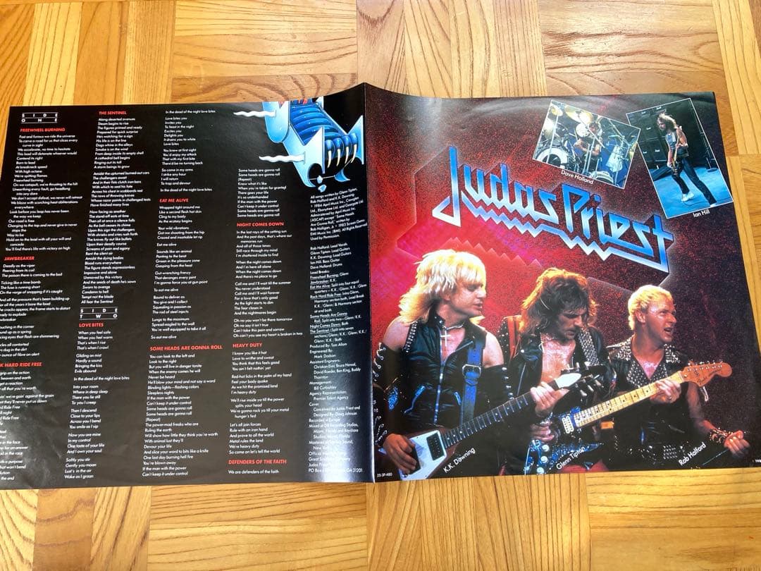 【シュリンク残】LP JUDAS PRIEST / 背徳の掟 帯付 EPIC