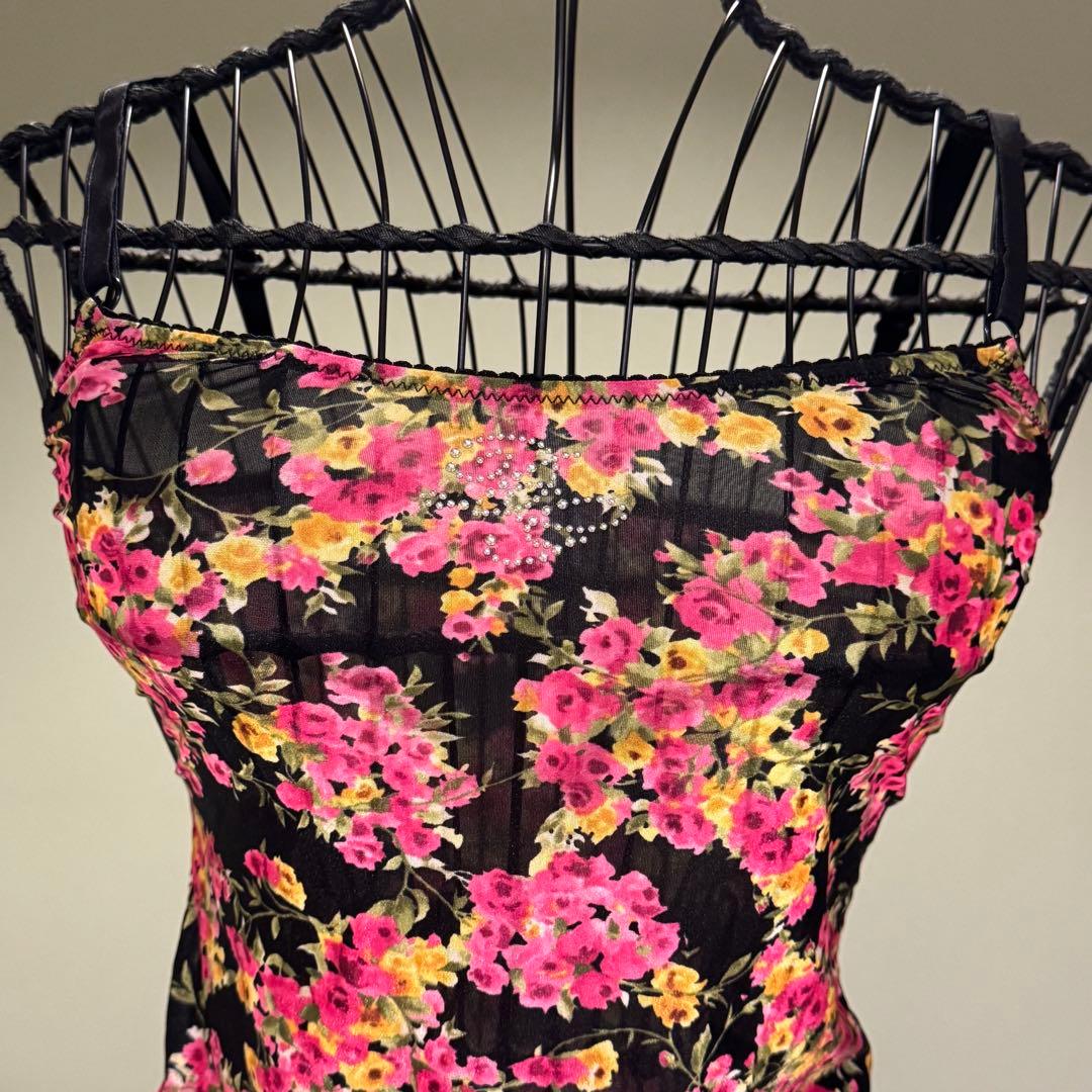 DOLCE&GABBANA ドルチェアンドガッバーナ 花柄 キャミソール
