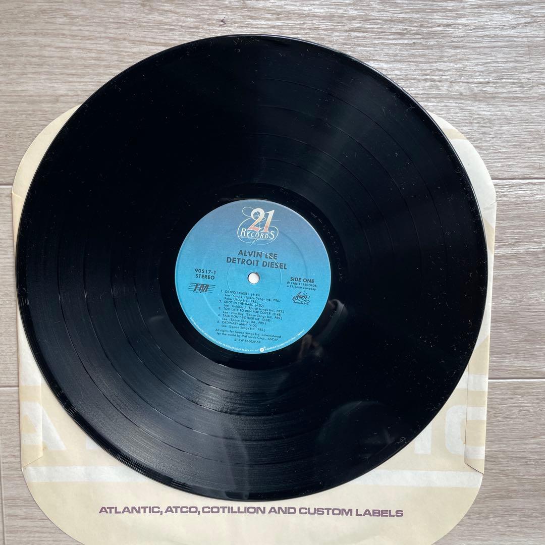 ALVIN LEE DETROIT DIESEL レコード
