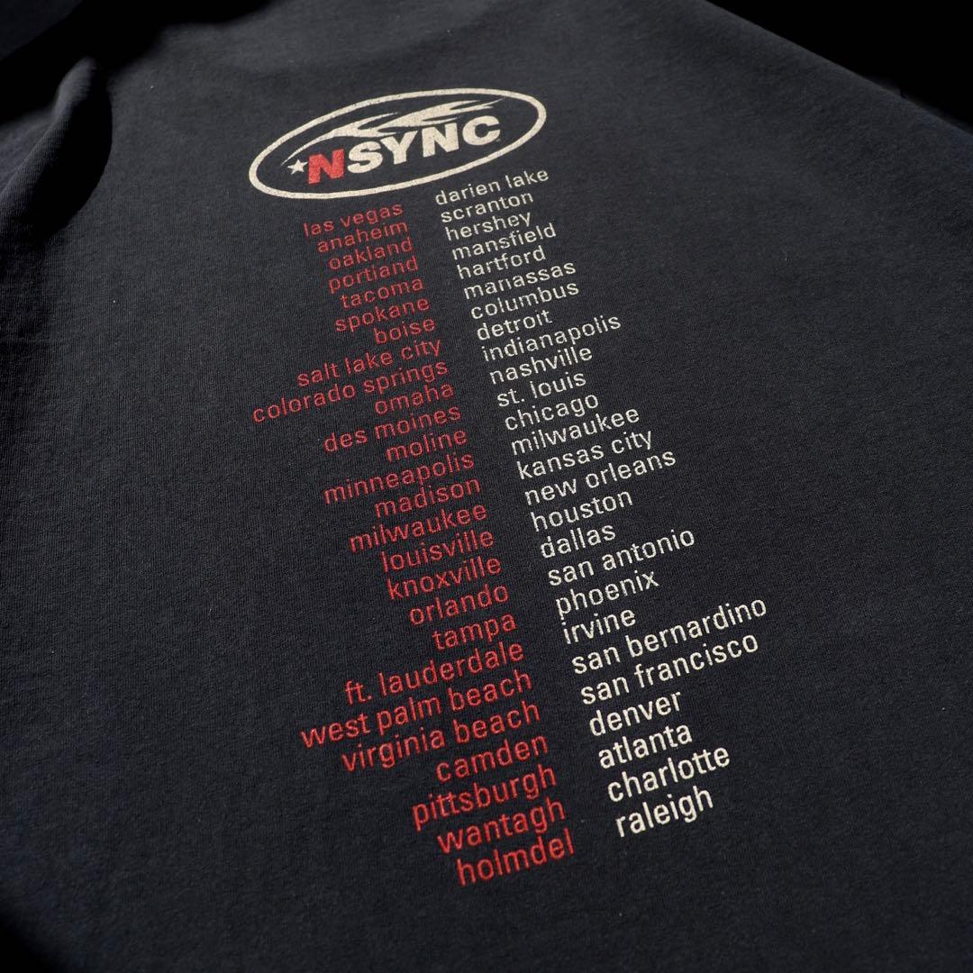ヴィンテージ 90s NSYNC インシンク バンド ツアー Tシャツ