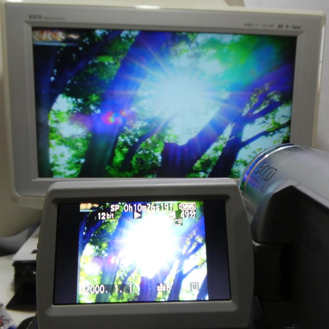 パナソニックNV-GS300【動作良好』MiniDVビデオカメラダビングに最適