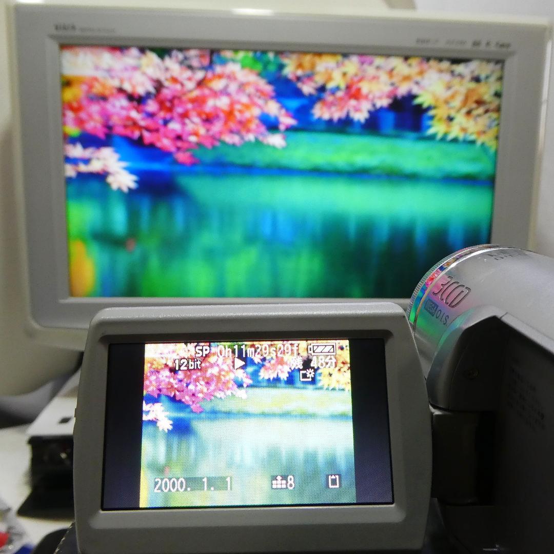 パナソニックNV-GS300【動作良好』MiniDVビデオカメラダビングに最適