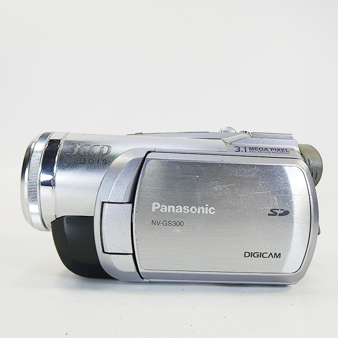 パナソニックNV-GS300【動作良好』MiniDVビデオカメラダビングに最適