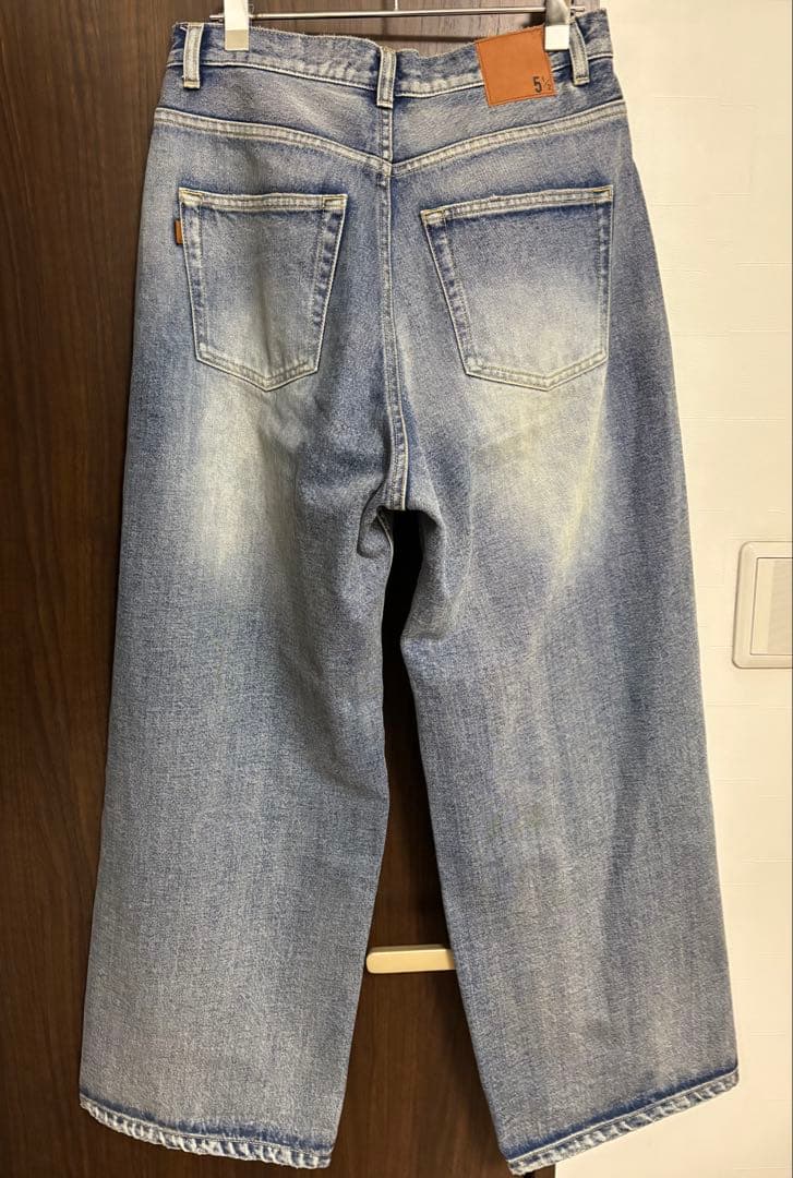 パンツ Spick and Span5 1/2 TUCKBARREL DENIM27