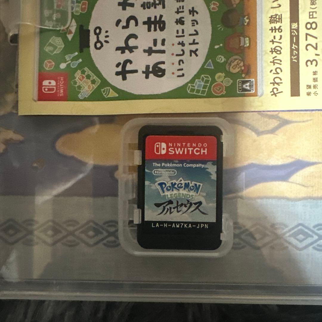 レン　ポケモンレッツゴーピカチュウ、レジェンドアルセウス2点セット