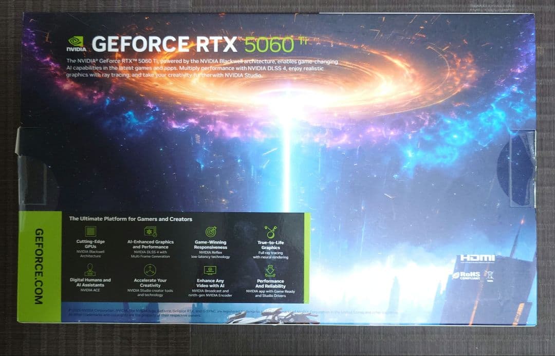 カ*ス様 玄人志向 GEFORCE RTX5060Ti 16GB 新品未開封品