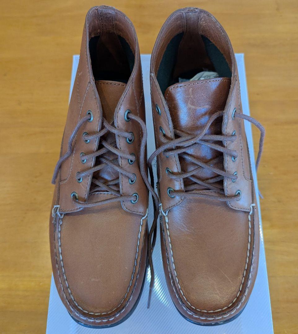 【希少 美品】POLO SPORT ポロスポーツ レザーシューズ ブラウン