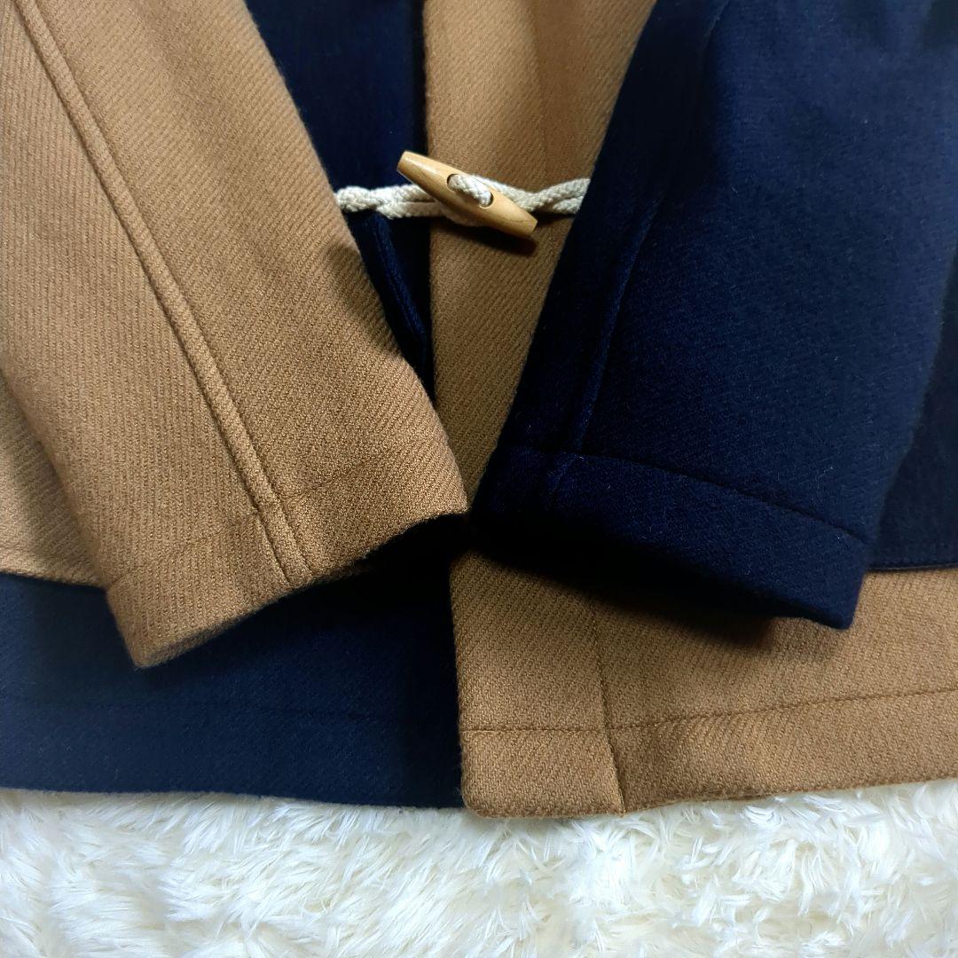 専用 美品✨23区HOMME バイカラーウールダッフルコート 46