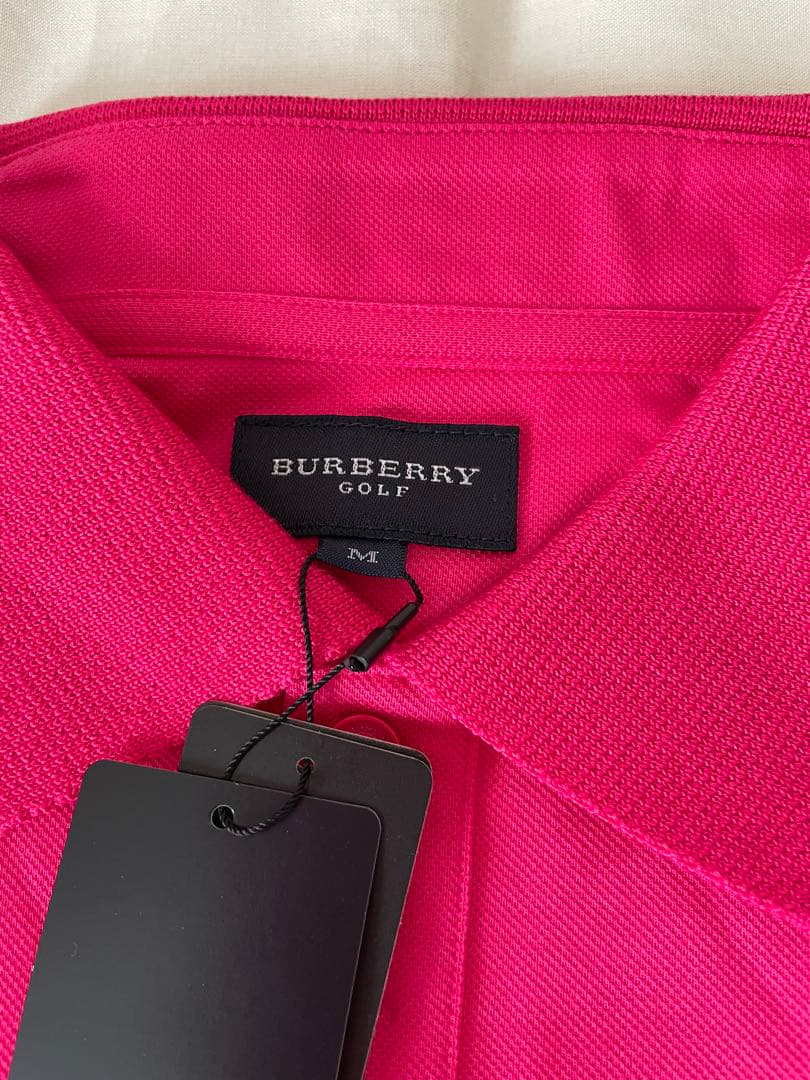 【新品・専用・紫外線遮断】BURBERRY GOLF メンズポロシャツ　M