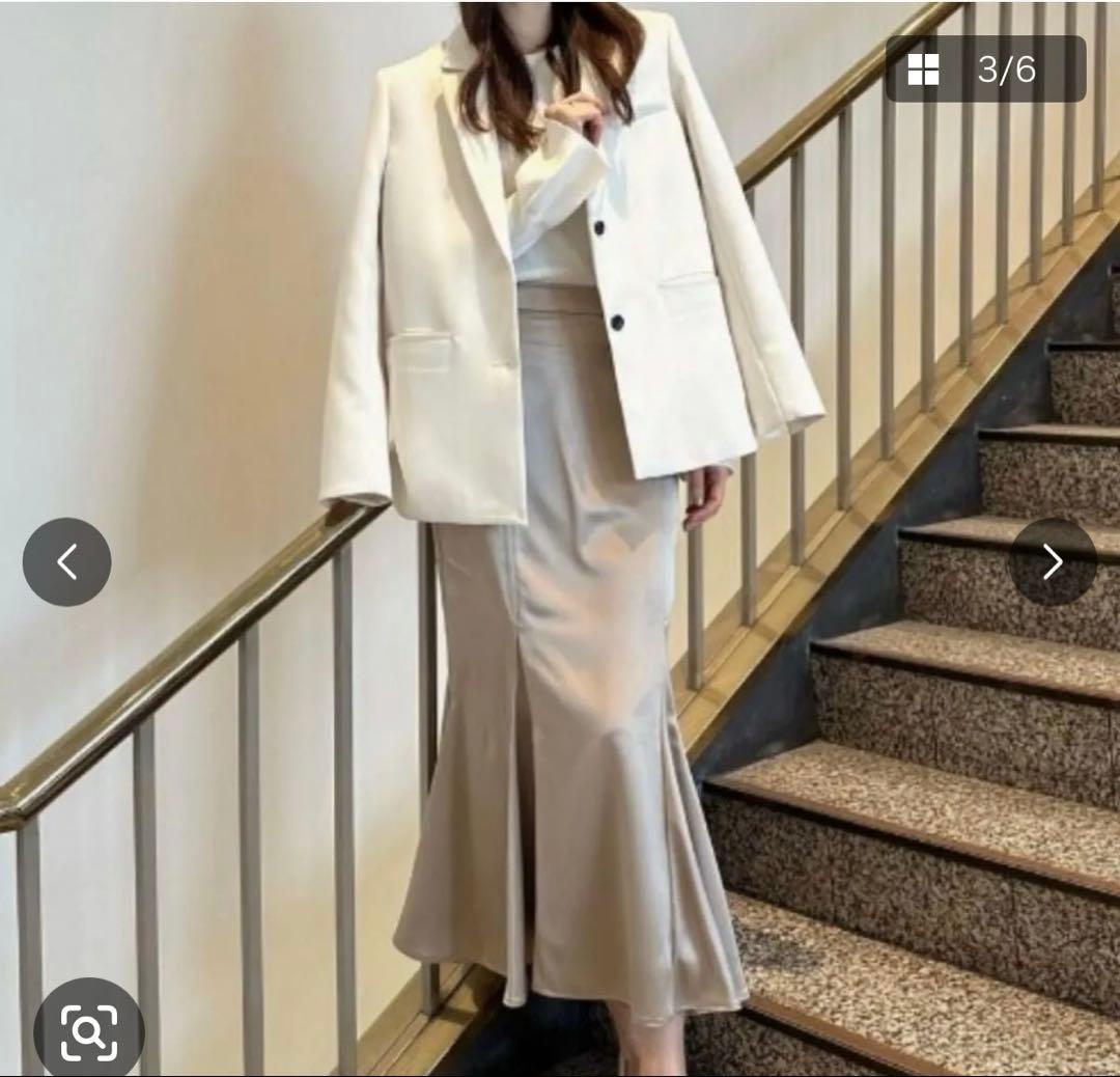 anuans ロングスカート S 黒　レディース　フレアスカート　　春　春服