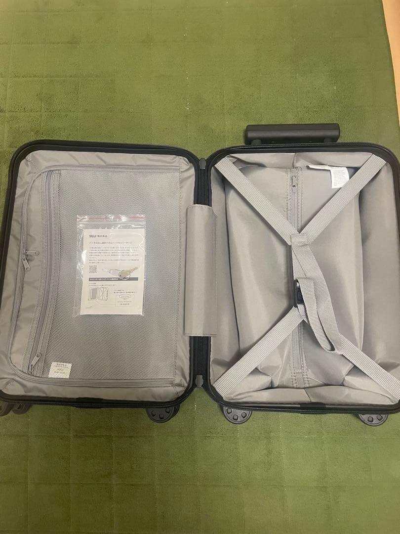 無印良品 ハードキャリーケース 45×32×21cm TSAロック 美品