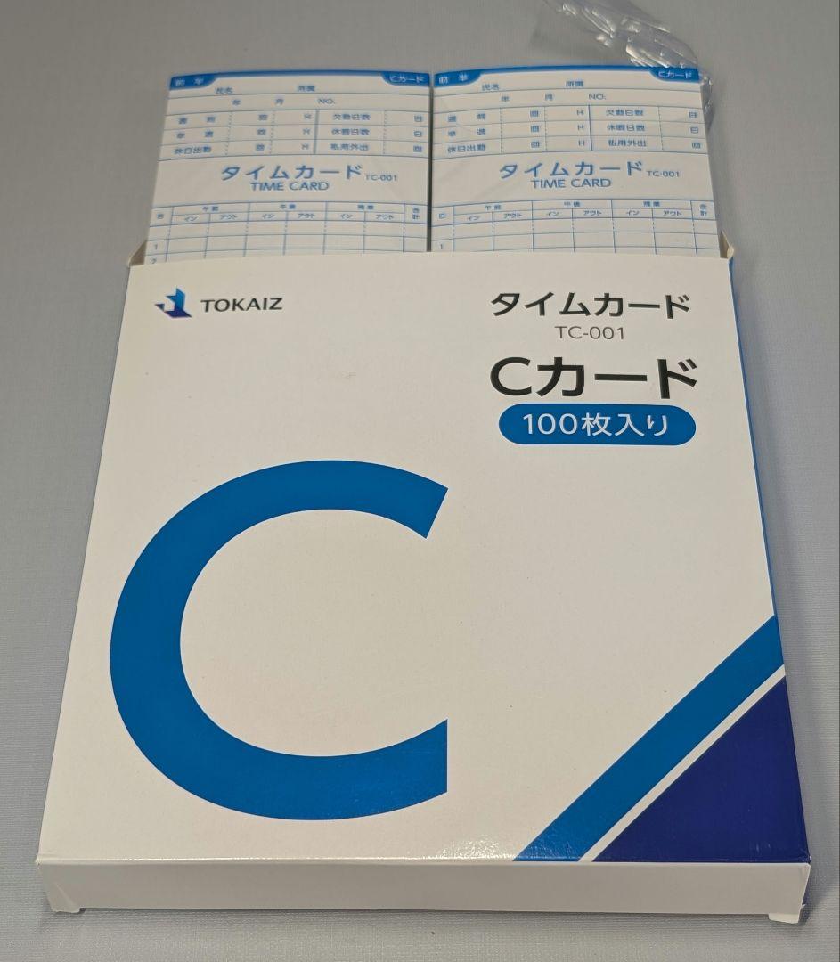 動作確認済 TOKAIタイムレコーダーTR-001s カード99枚予備リボン付