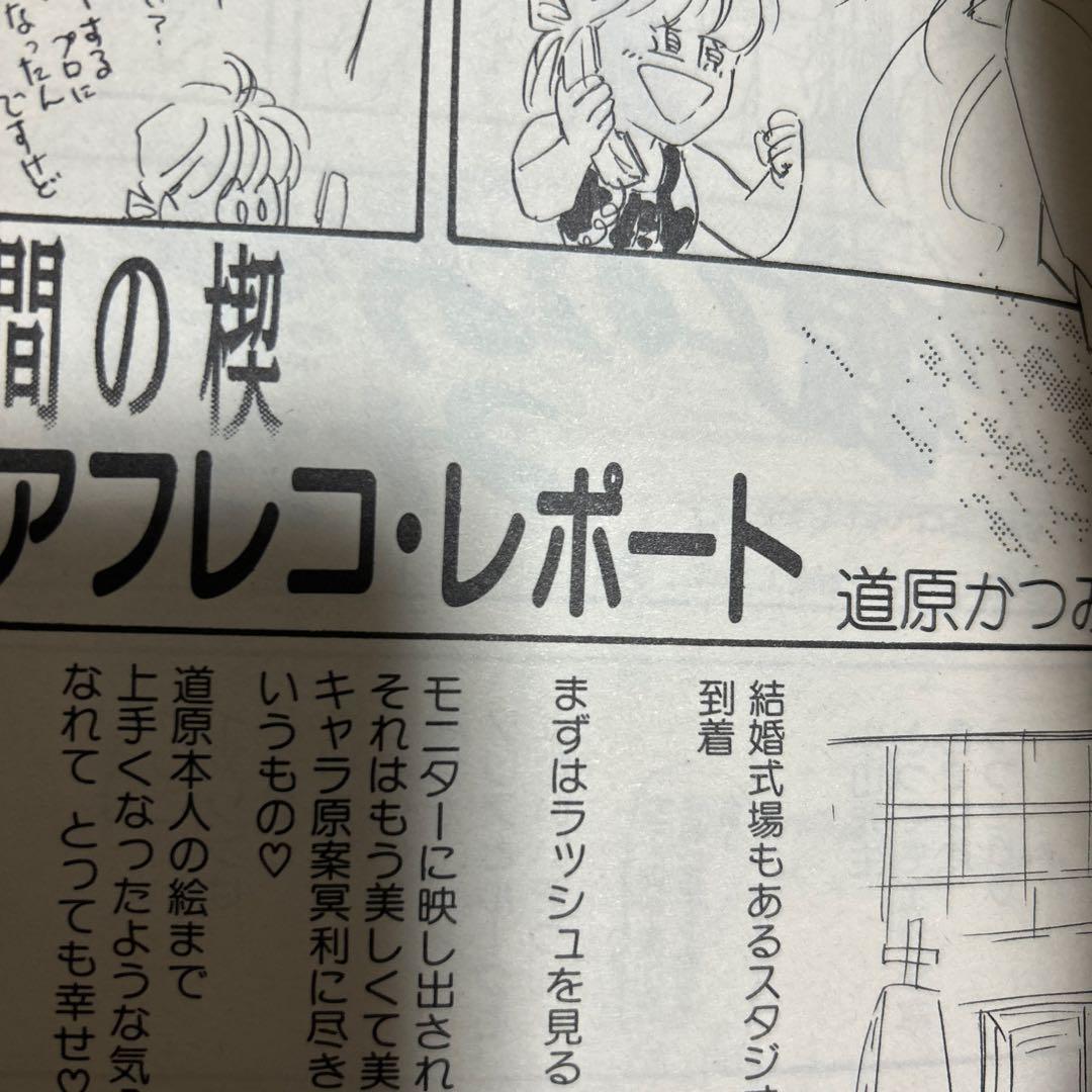 間の楔　アフレコレポート　他掲載　雑誌1冊