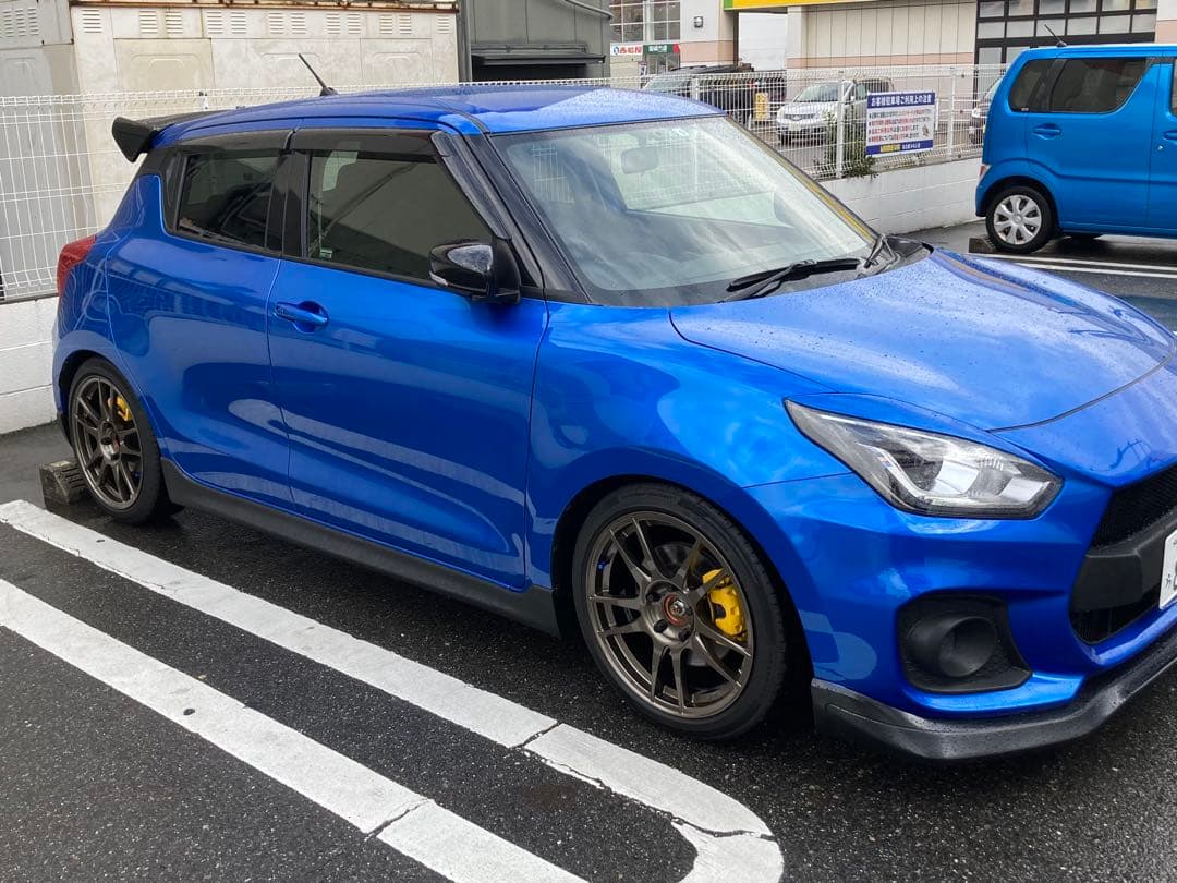 17インチ 7.0JJ DIREZZA ブロンズゴールド4本　名古屋市引き取り