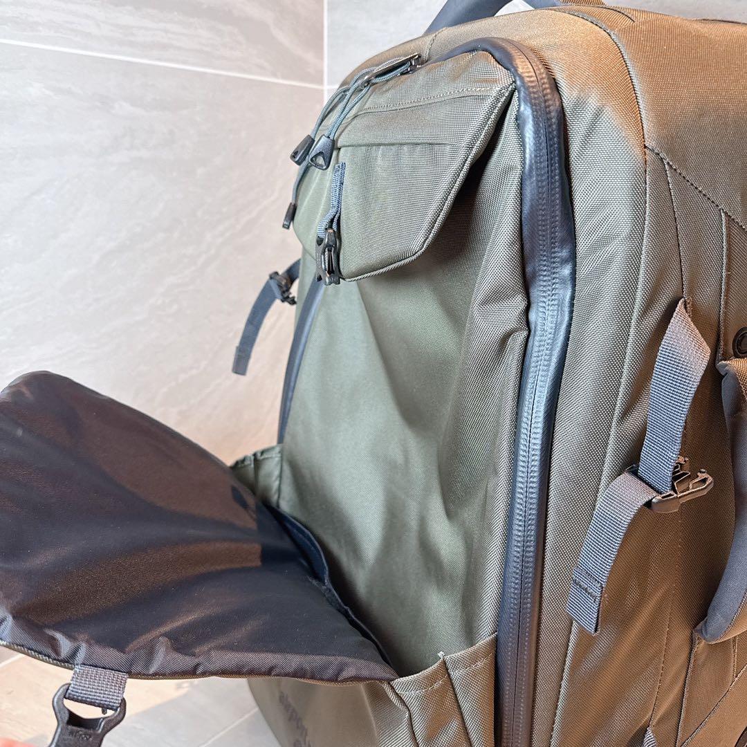 【極美品】karrimor カリマー エアポートプロ40 キャリー カーキ