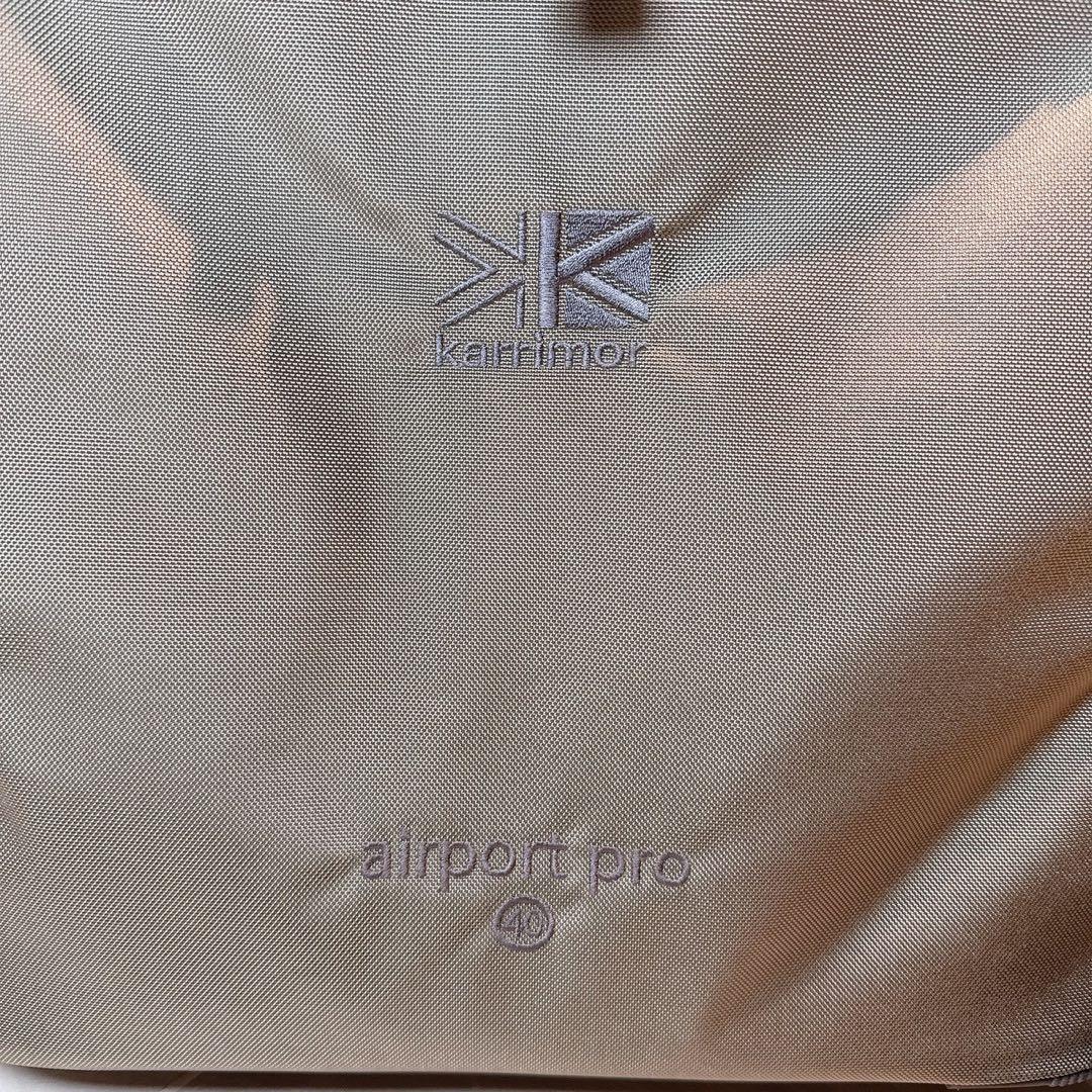 【極美品】karrimor カリマー エアポートプロ40 キャリー カーキ