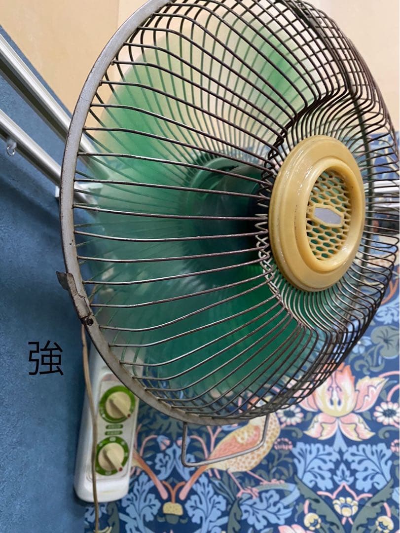 壁掛け扇風機 昭和レトロ 当時物 インテリア アンティーク レトロポップ