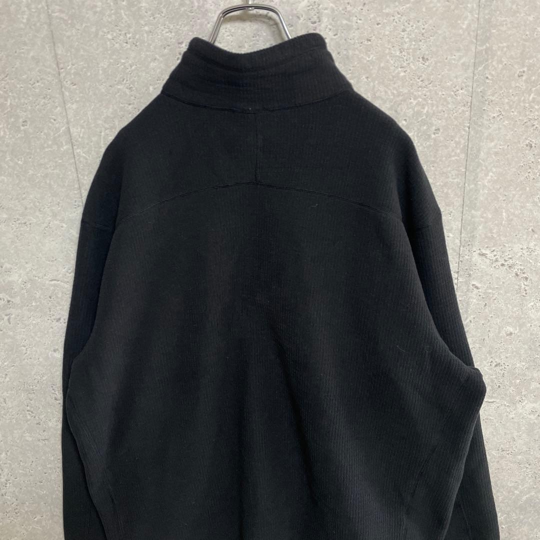 ノースフェイス　ハーフジップ　フリース　ブラック　ビックサイズ XL