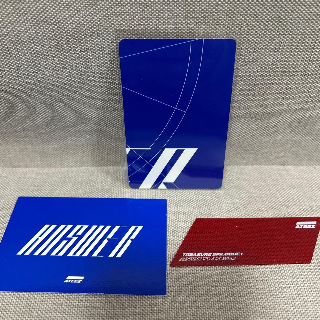 ATEEZ TREASURE Action To Answer ヨサン トレカ