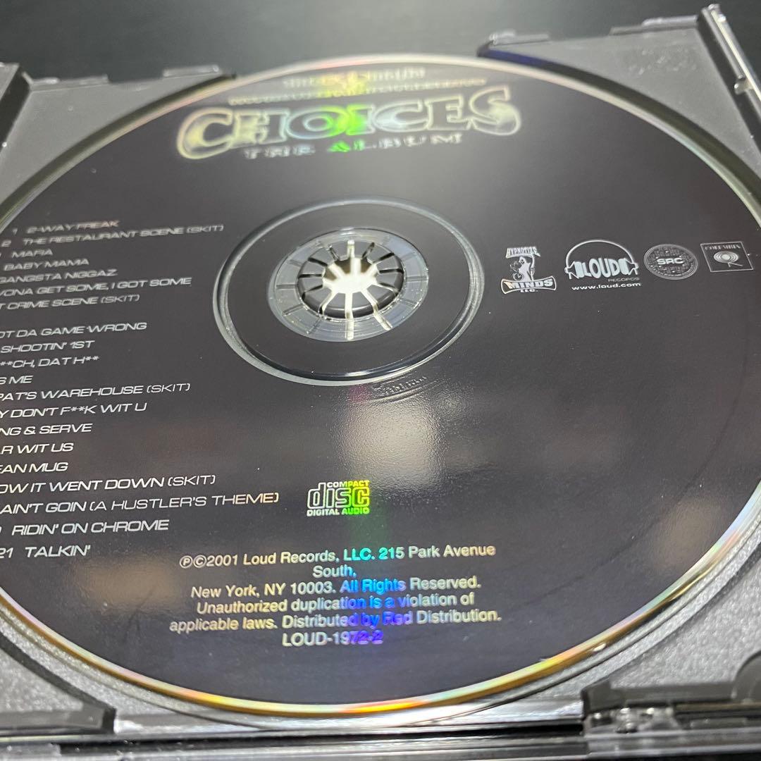 洋楽 THREE 6 MAFIA/CHOICE THE ALBUM/G-RAP