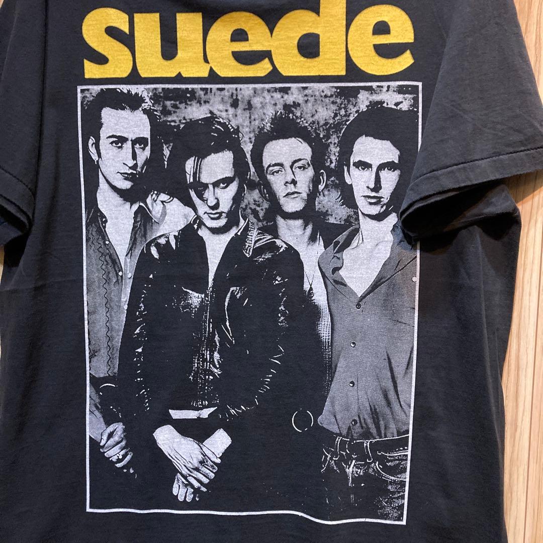 シングルステッチ Suede Dog Man Star ツアーT XL 黒