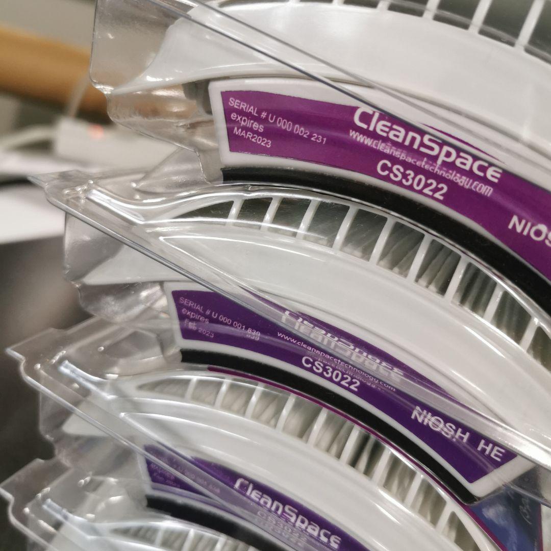 CleanSpace HALO 電動ファン付き呼吸用保護具用オプションパーツ