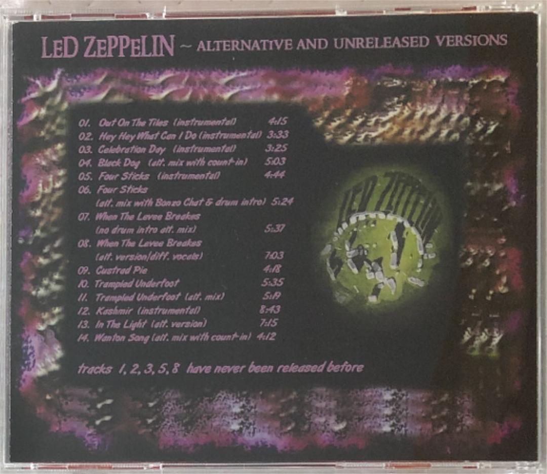 洋楽 Led Zeppelin/ Alternative And Unreleased