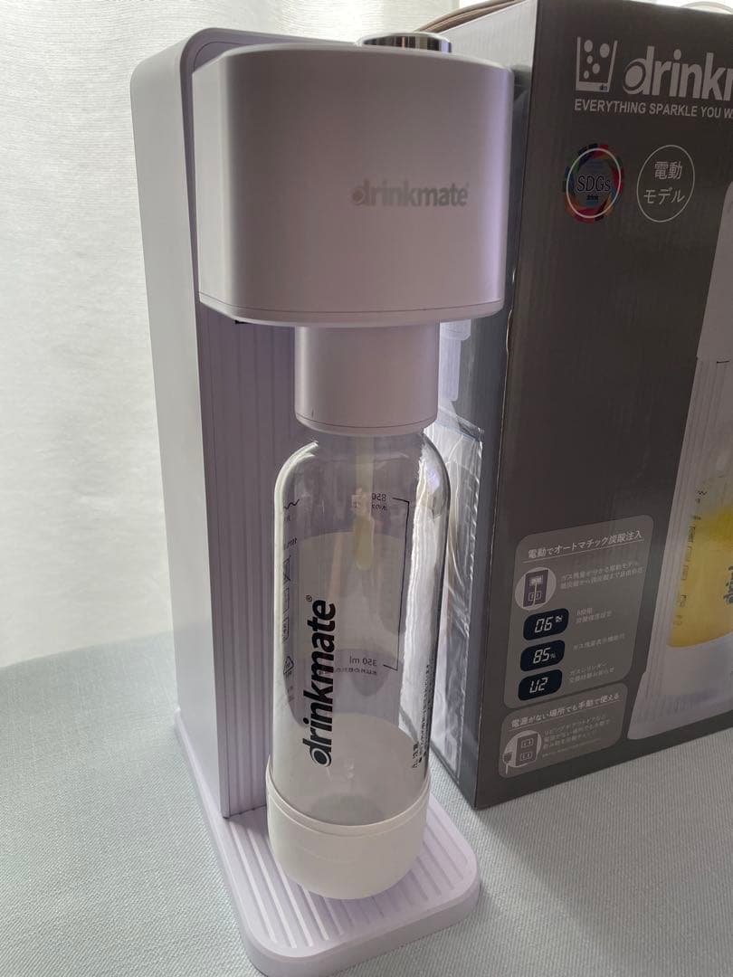 drinkmate ドリンクメイト シリーズ631 未使用ガスシリンダー1本つき