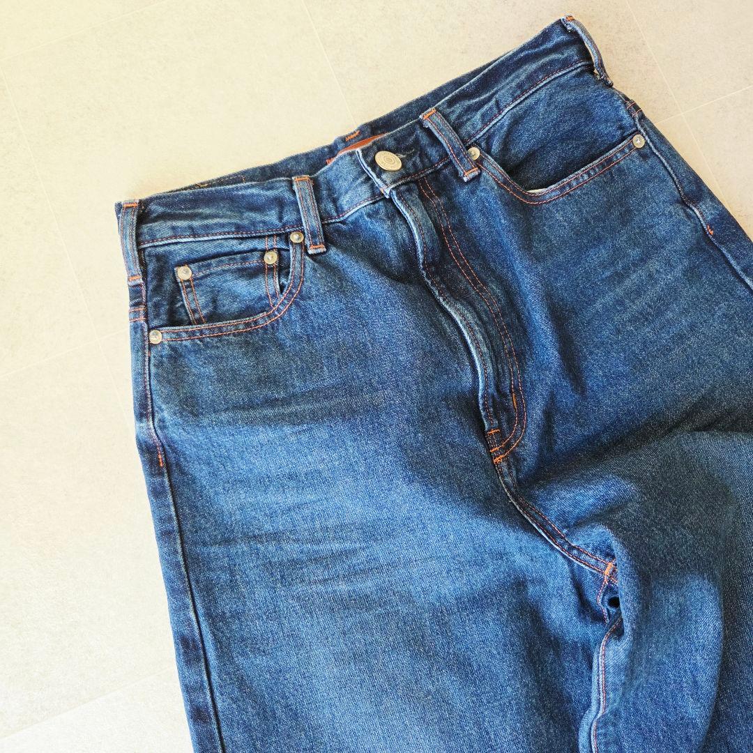 未使用級✨ NEEDBY heritage LUNA ワイドデニムパンツ 26